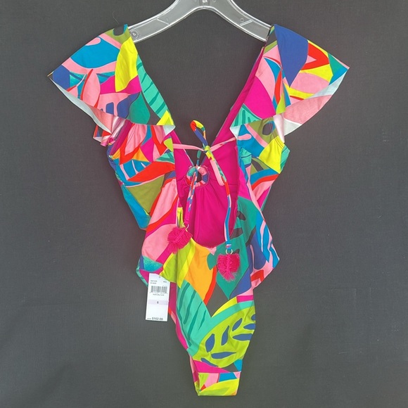Trina Turk | Swim | Nwt Trina Turk Womens Standard Rainforest Flutter ...